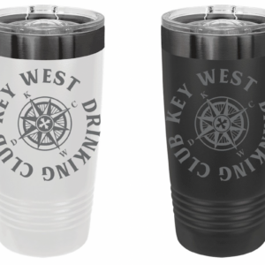Personalized Drinking Club 20oz Charcoal Tumbler